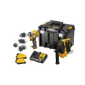 DeWALT DCK2101L2T-QW power screwdriver/impact driver Black, Yellow