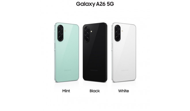 Samsung Galaxy A26 17 cm (6.7") Hybrid Dual SIM Android 15 5G USB Type-C 8 GB 256 GB 5000 mAh Black