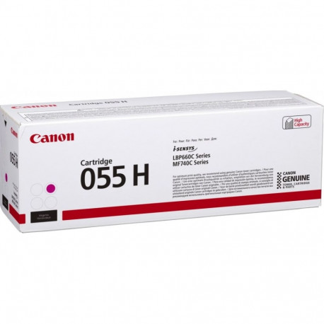 Canon 055H originaal magenta toonerikassett