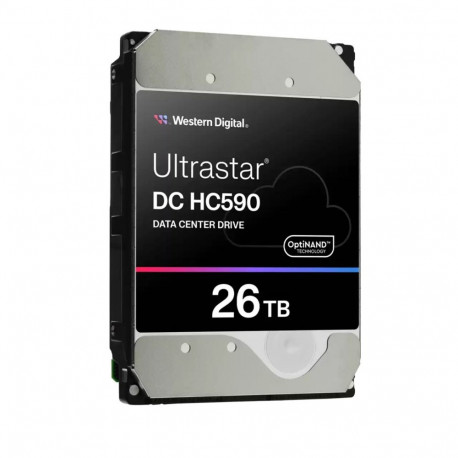 Western Digital DC HC590 sisemine kõvaketas 26 TB 7200 p/min 3.5" Serial ATA