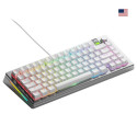Glorious Gaming GMMK 3 PRO 75% eelkokkupandud juhtmega hõbedane – US