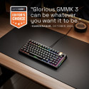 Glorious Gaming GMMK 3 PRO HE 75% eelmonteeritud juhtmega must – US