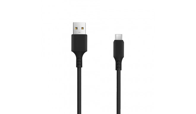 Setty kaabel USB - microUSB 1,0 m 2A must