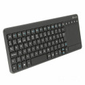 Juhtmevaba Klaviatuur NGS TV Warrior Must Hispaaniakeelne Qwerty