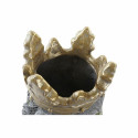 Подставка под цветочный горшок DKD Home Decor Серый Позолоченный Горилла магний (29 x 26 x 34,9 cm)
