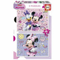 2-Puzzle Set Educa Minnie Mouse 48 Pieces