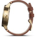 Garmin Vivomove Premium, gold/leather