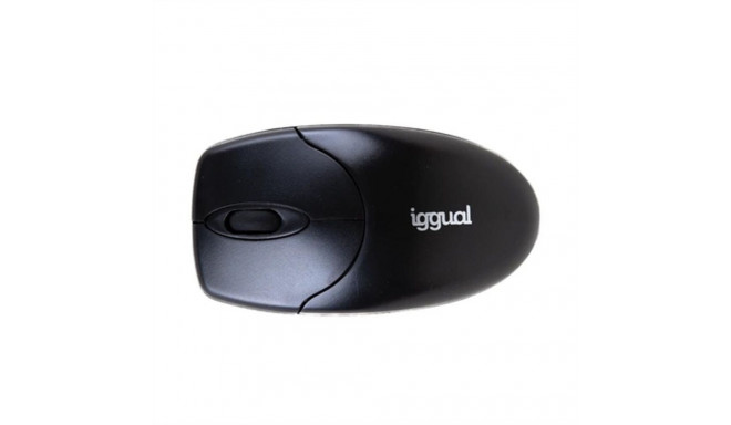 Wireless Mouse iggual WOM-BASIC Black (1 Unit)