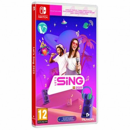 Videomäng Switch konsoolile Nintendo Lets Sing 2025