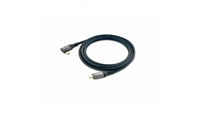 USB-C-kaabel Equip 128892 Must 2 m