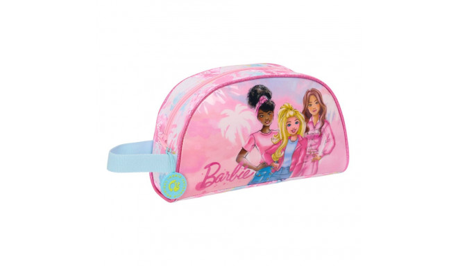 Travel Vanity Case Barbie Painterly Pink Sky blue 26 x 16 x 9 cm
