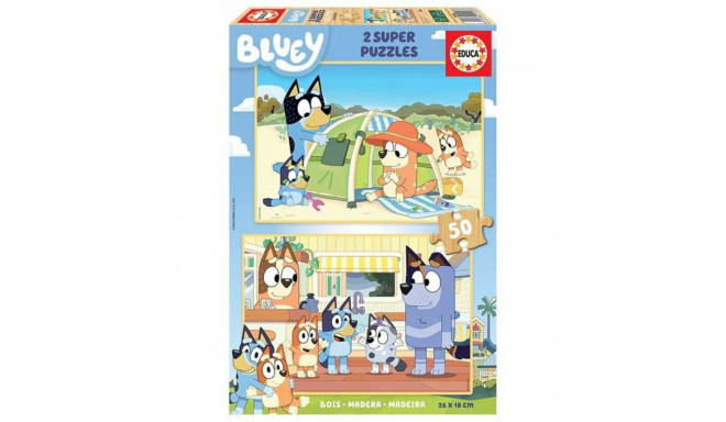 2-Puzzle Set Educa Wood 50 Pieces