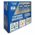 6 kinnitusega rakmed Fia Racing OCC Motorsport - Must
