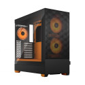 Fractal Design computer case Pop Air RGB Orange Core TG Clear Tint ATX mATX Mini ITX