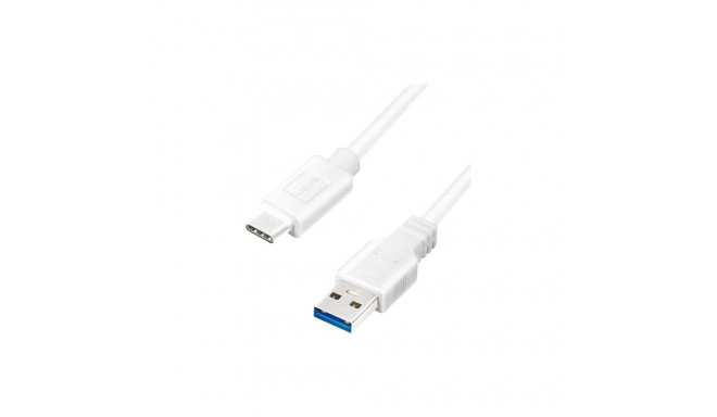 Logilink USB 3.2 Gen 1x1 Cable CU0175 1,5 m, White, USB-A Male, USB-C Male