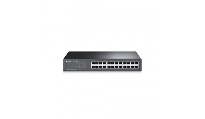 TP-Link Switch TL-SF1024D Unmanaged, Desktop/Rackmountable, 10/100 Mbps (RJ-45) ports quantity 24
