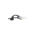 Aten USB DisplayPort Cable with Remote Port Selector CS22DP 2-Port KVM Switch