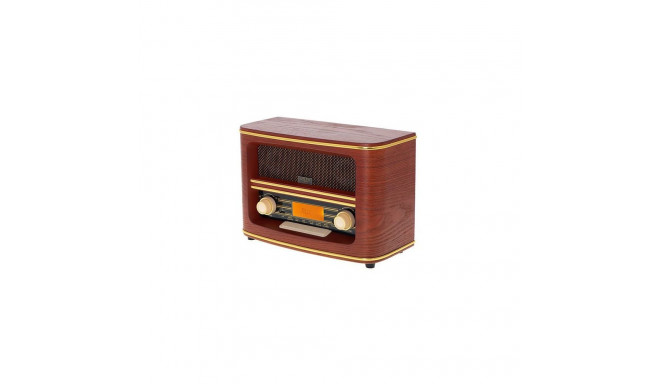 Adler Retro Radio AD 1187 Display LCD, AUX in, Wooden, Alarm function