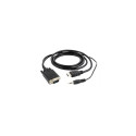 Gembird CABLE HDMI-VGA +3.5MM/1.8M A-HDMI-VGA-03-6