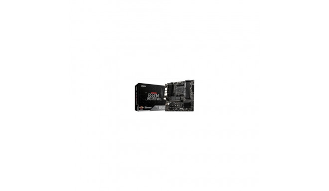 MSI B550M PRO-VDH WIFI Processor family AMD, Processor socket AM4, DDR4, Memory slots 4, Chipset AMD
