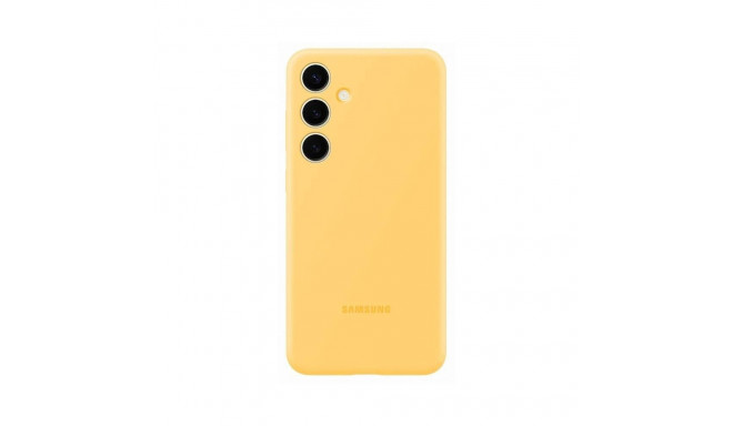 Samsung - EF-PS926TYE Samsung Silicone Cover for Galaxy S24+ Yellow