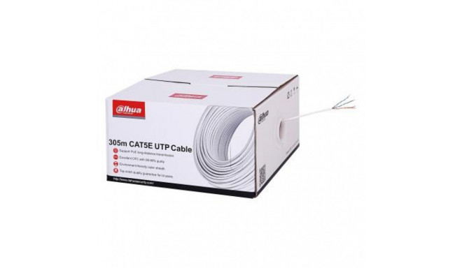 DAHUA CABLE CAT5E UTP 305M WHITE/PFM920I-5EU-C