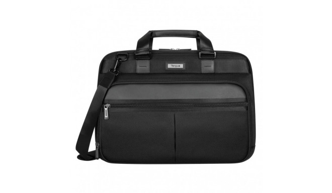 Targus Mobile Elite Topload Fits up to size 15.6-16 ", Briefcase, Black, Shoulder strap