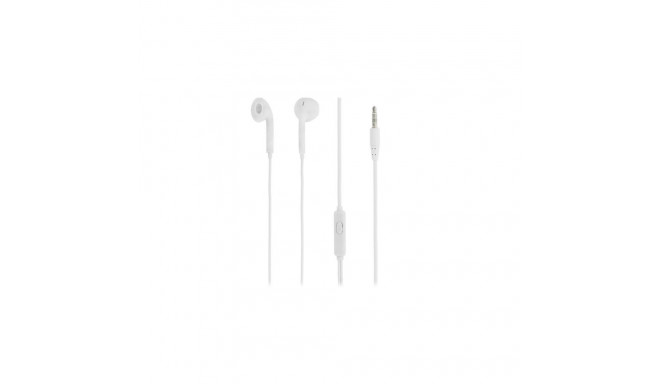 Tellur In-Ear Headset Fly, Noise reduction Memory Foam Ear Plugs white