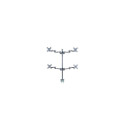 NEOMOUNTS TV SET ACC DESK MOUNT SILVER/10-26" FPMA-D935D4