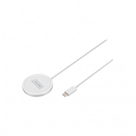 Digitus Wireless Charging Pad, magnetic, 15W, White