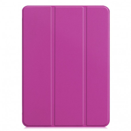 iLike iPad 10.2 Tri-Fold Eco-Leather Stand Case Purple