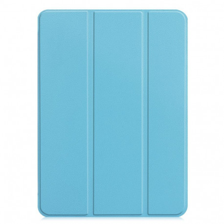 iLike iPad Pro 11 4th Gen Tri-Fold Eco-Leather Stand Case Sky Blue