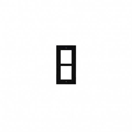 2N ENTRY PANEL FLUSH FRAME 2MOD./HELIOS IP VERSO 9155012B