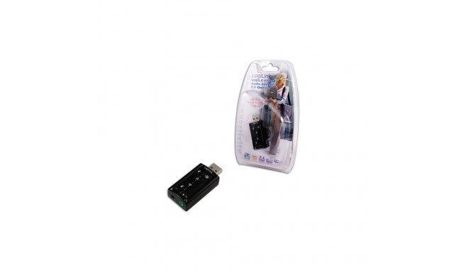 Logilink USB Audio adapter, 7.1 sound effect