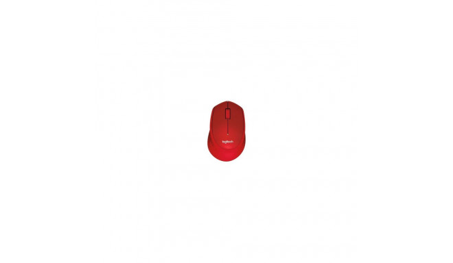 Logitech MOUSE USB OPTICAL WRL M330/SILENT RED 910-004911