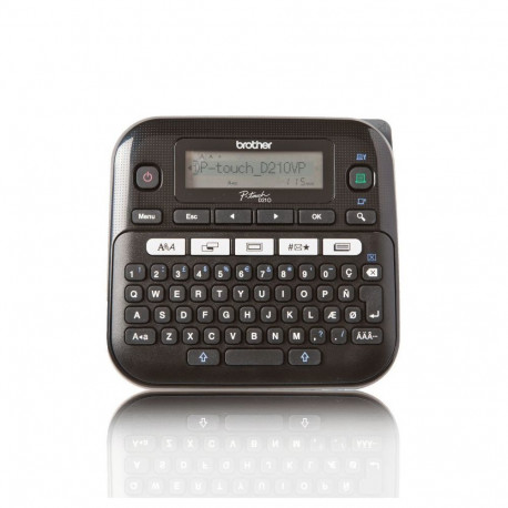 Brother PT-D210VP Thermal, Label Printer, Black