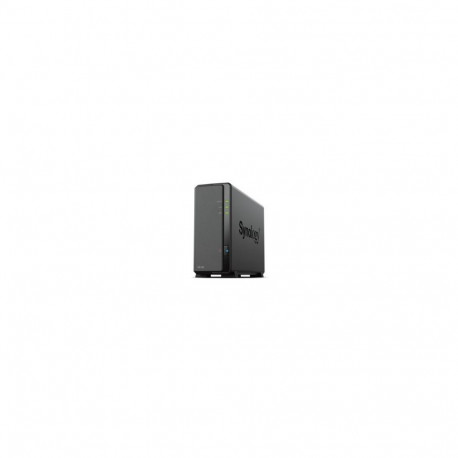 Synology Tower NAS DS124 up to 1 HDD/SSD, Realtek, RTD1619B, Processor frequency 1.7 GHz, 1 GB, DDR4