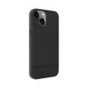 Evelatus Apple iPhone 15 Plus Plactic Leather Magsafe Back Cover Black