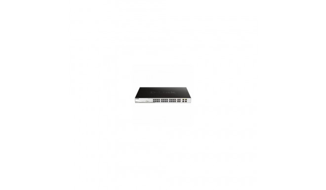 D-link Switch DGS-1210-28MP Web Management, Rack mountable, 1 Gbps (RJ-45) ports quantity 24, SFP po