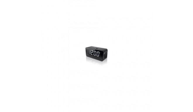 Muse Clock radio M-192CR Black, Display : 1.8 inch white LED with dimmer