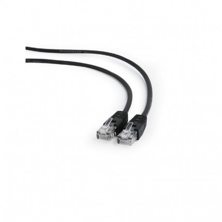 Gembird PATCH CABLE CAT5E UTP 3M/BLACK PP12-3M/BK