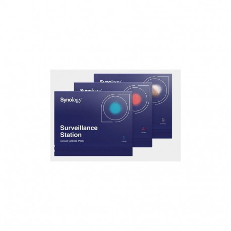 Synology SOFTWARE LIC /SURVEILLANCE/STATION PACK4 DEVICE