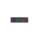 Genesis THOR 303, Mechanical Gaming Keyboard, RGB LED light, US, Black, Wired, USB Type-A