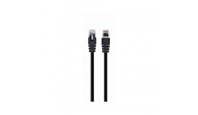 Cablexpert Patch cord 7.5 m, Black, Cat5e, 5 UTP