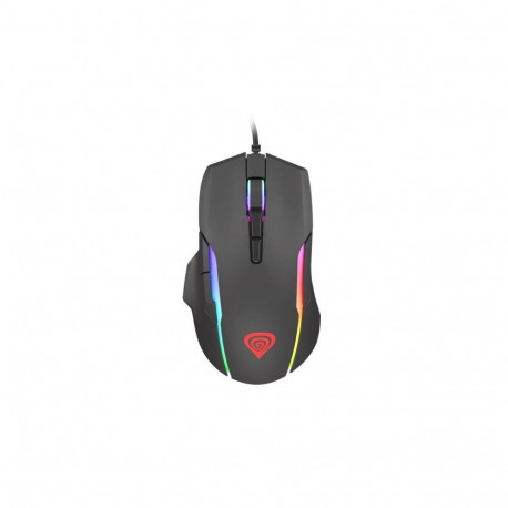 Genesis Xenon 220 Gaming Mouse, 500 - 6400DPI, Wired, Black