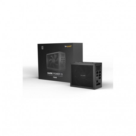 BE QUIET Power Supply||750 Watts|Peak Power 850 Watts|Efficiency 80 PLUS TITANIUM|PFC Active|MTBF 10