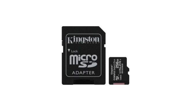 Kingston MEMORY MICRO SDXC 256GB UHS-I/W/ADAPTER SDCS2/256GB