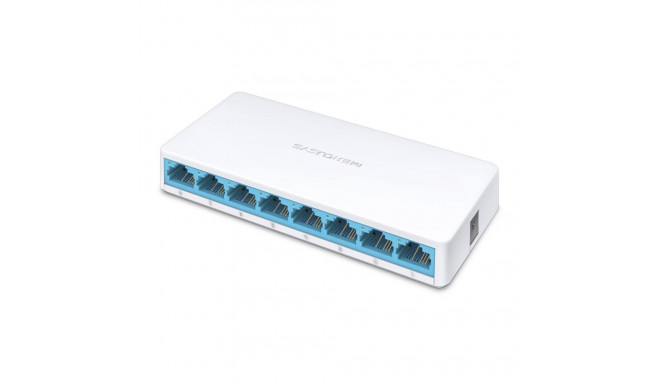 MERCUSYS Switch MS108 Unmanaged, Desktop, 10/100 Mbps (RJ-45) ports quantity 8, Power supply type Ex