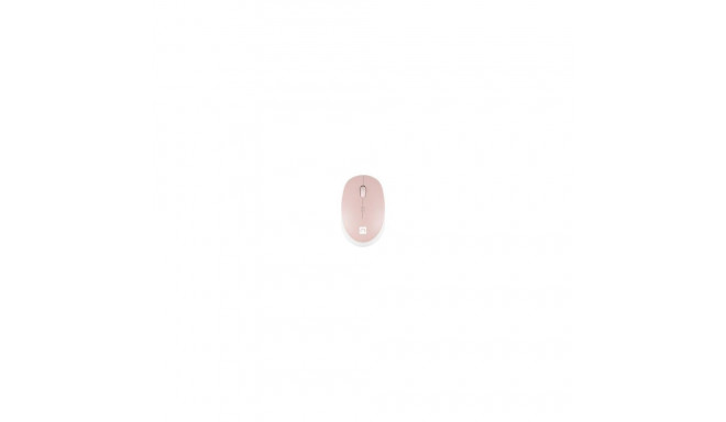Natec Mouse Harrier 2 Wireless, White/Pink, Bluetooth