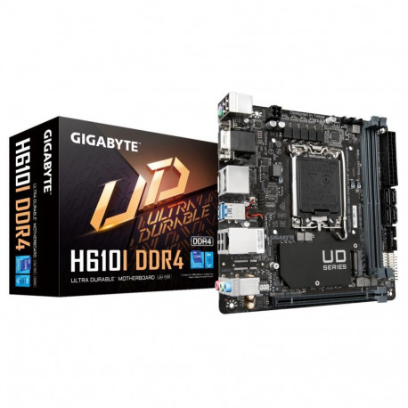 Gigabyte emaplaat H610I DDR4 1.0 Intel LGA1700 DDR4 DIMM